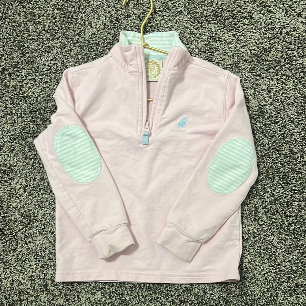 The Beaufort Bonnet Company Kids Pullover with Striped Accents